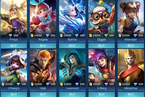 mlbbwheel.noline|Mobile legends heroes (mlbb) .